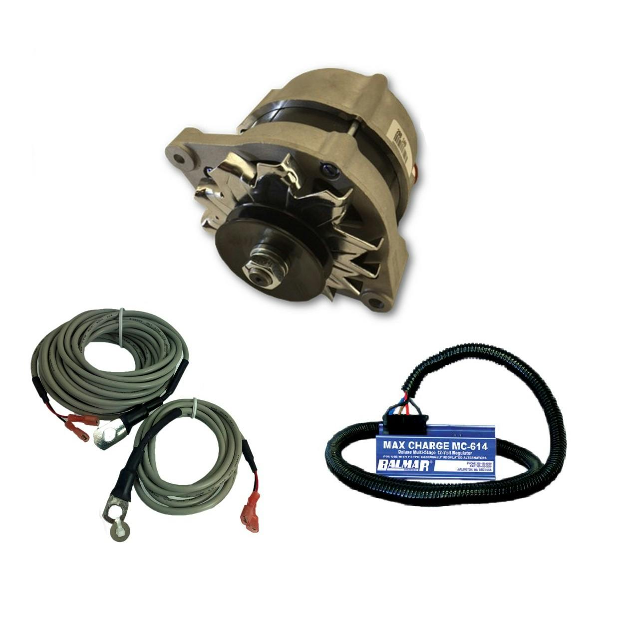 Generatorkit 14V 120A + Balmar MC618 regulator Sens