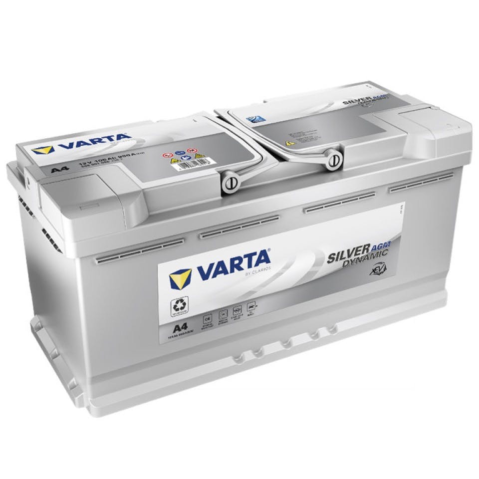 Batteri AGM 12V 105Ah 950CCA Varta