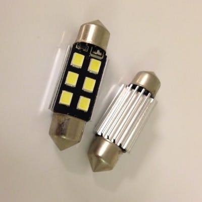 Spollampa 6SMD LED Canbus 36mm
