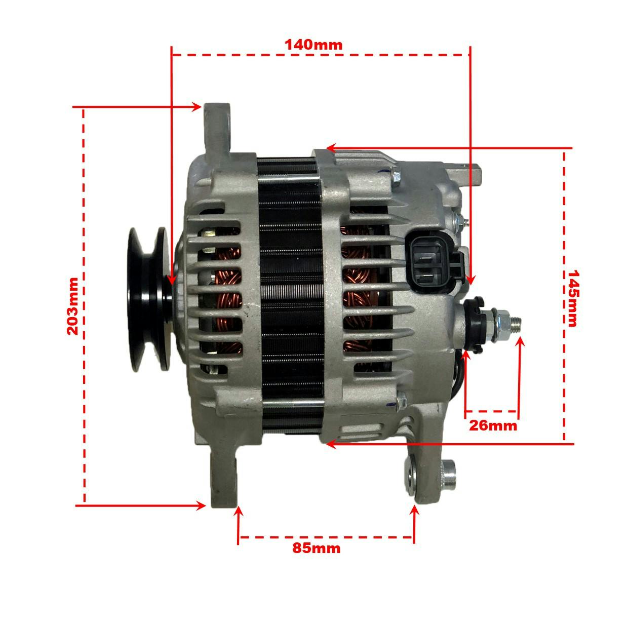 Generator 14V 125A (1-polig) 5