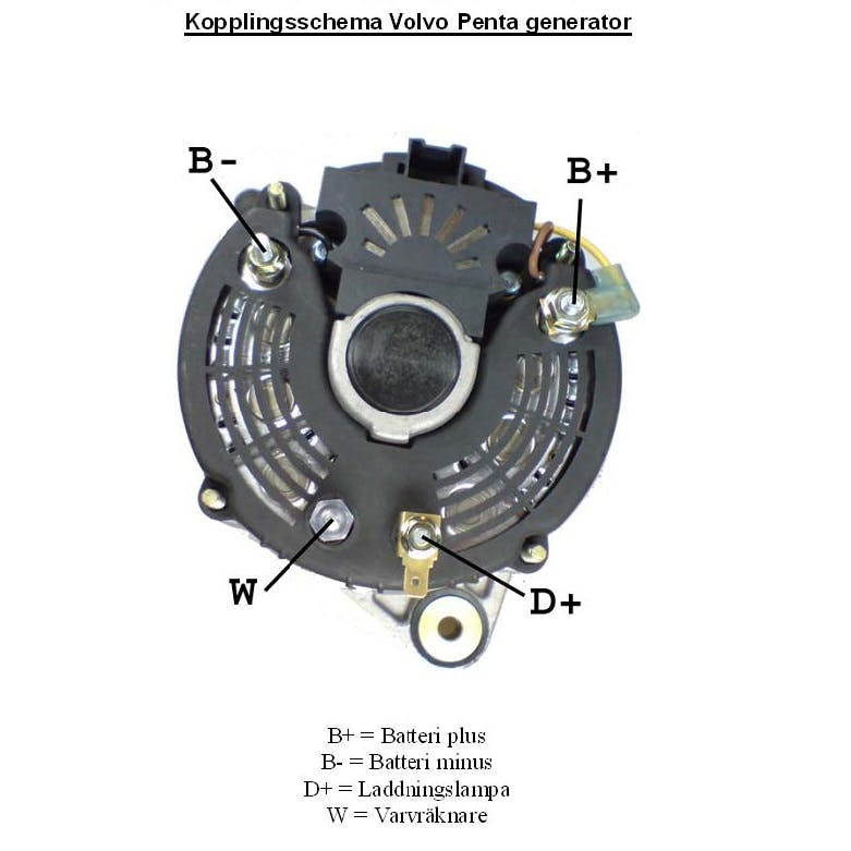 Generator 12V 60A (2-polig) 2