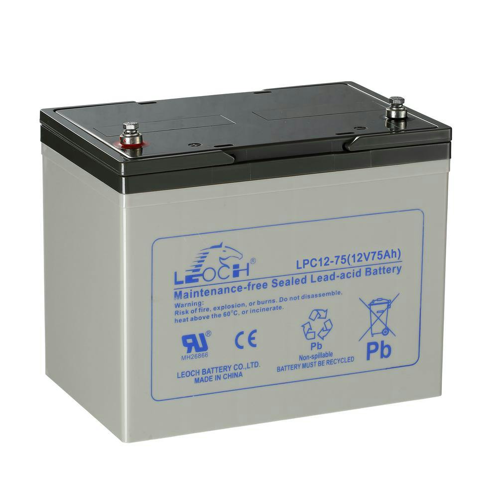 AGM batteri 12V 75Ah FirstPower LFP 3