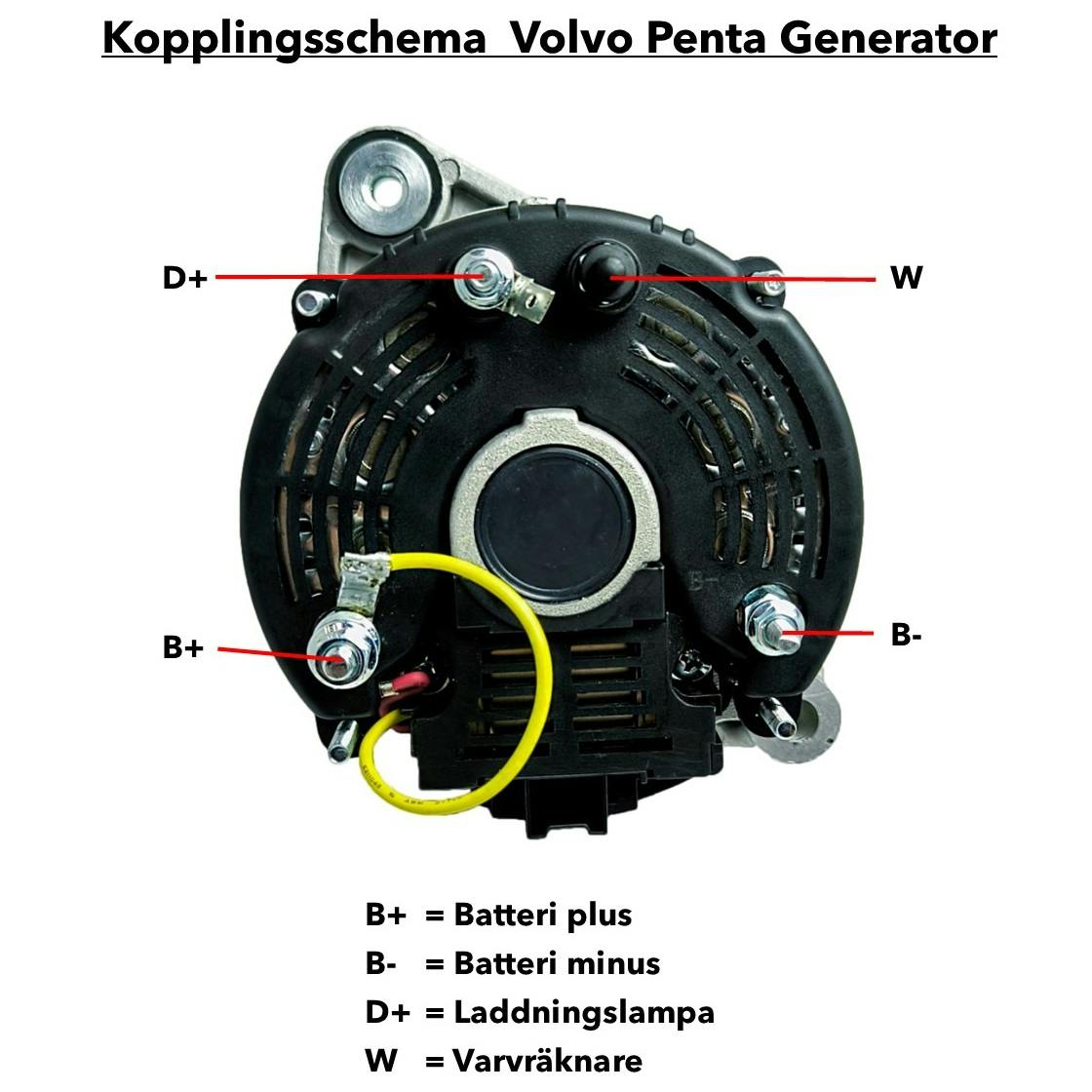 Generator 12V 50A (2-polig) 7