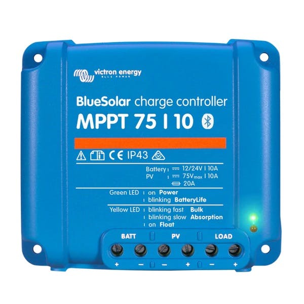 Laddningsregulator Smart Solar MPPT 75-10 Blutetooth