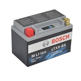 MC-Batteri Litium 3-8Ah 180CCA 36Wh