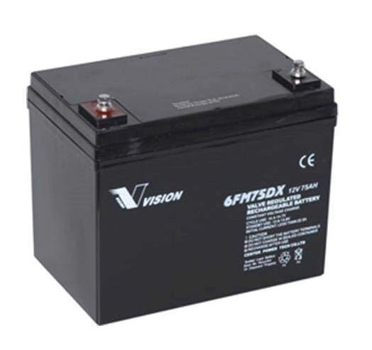 AGM batteri 12V 75Ah FirstPower LFP 2